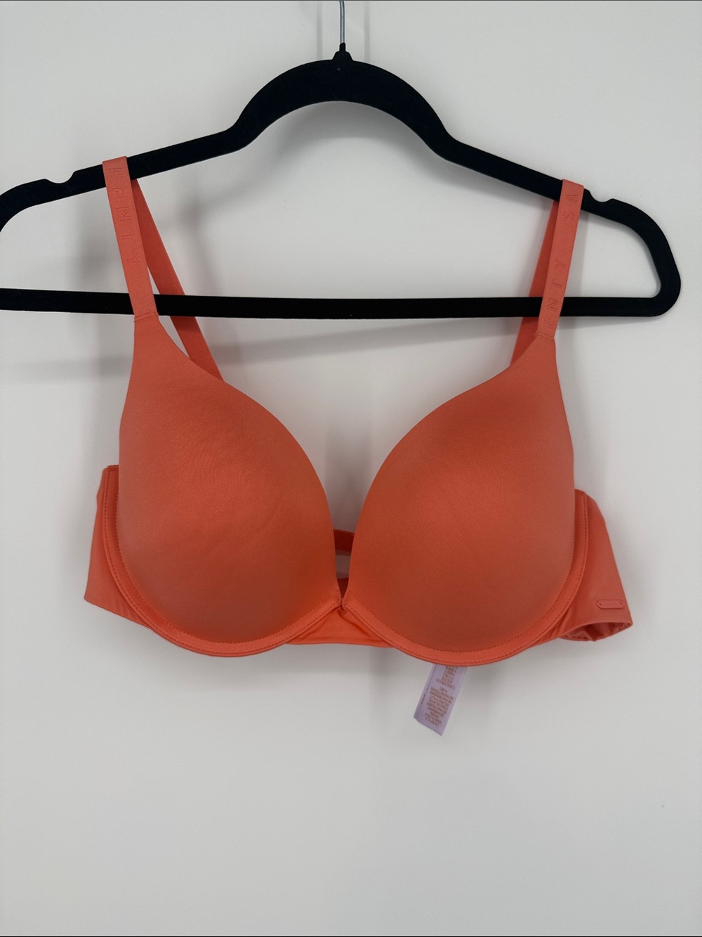 Savage X Fenty Orange Padded Bra Size 38D